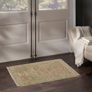 Nourison Home - Heritage Vine Light Blue Area Rug HTV02