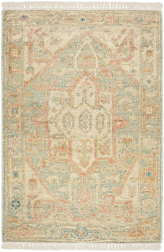 The Rug Corner Nourison Home Heritage Vine HTV03 LTBLU Area Rugs  