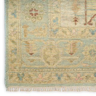 The Rug Corner Nourison Home Heritage Vine HTV03 LTBLU Area Rugs  