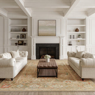 The Rug Corner Nourison Home Heritage Vine HTV05 CHARC Area Rugs  