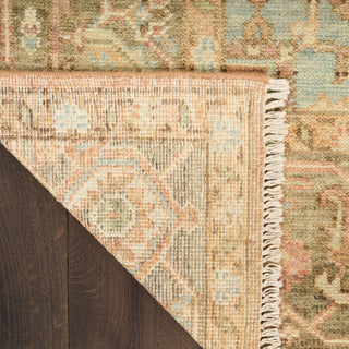 The Rug Corner Nourison Home Heritage Vine HTV06 RUST Area Rugs  
