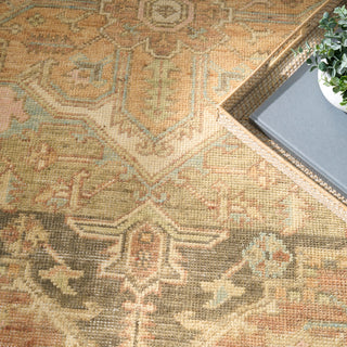 The Rug Corner Nourison Home Heritage Vine HTV06 RUST Area Rugs  