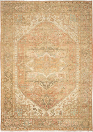 The Rug Corner Nourison Home Heritage Vine HTV06 RUST Area Rugs  