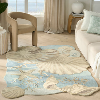 The Rug Corner Nourison Home Nourison Home - Waterside Blue Area Rug WRS01  