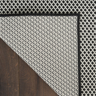 The Rug Corner Nourison Home Nourison Home - Courtyard Black/White Area Rug COU01  