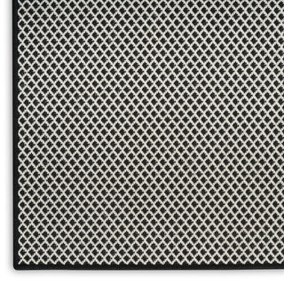 The Rug Corner Nourison Home Nourison Home - Courtyard Black/White Area Rug COU01  