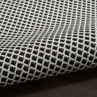 The Rug Corner Nourison Home Nourison Home - Courtyard Black/White Area Rug COU01  