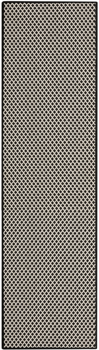 The Rug Corner Nourison Home Nourison Home - Courtyard Black/White Area Rug COU01  