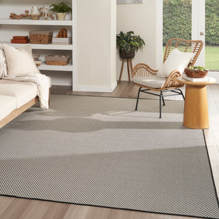 The Rug Corner Nourison Home Nourison Home - Courtyard Black/White Area Rug COU01  