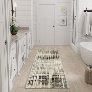 Nourison Home - Washable Decor Ivory/Blue Area Rug WSD07