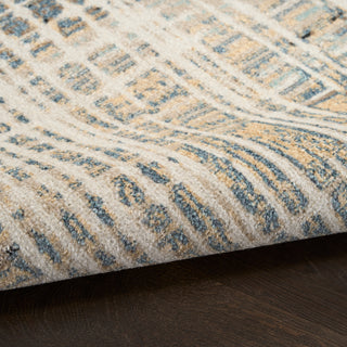 Nourison Home - Washable Decor Ivory/Blue Area Rug WSD07