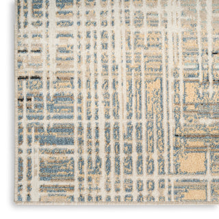 Nourison Home - Washable Decor Ivory/Blue Area Rug WSD07