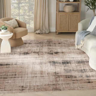 Nourison Home - Washable Decor Ivory/Mocha Area Rug WSD08