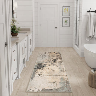 Nourison Home - Washable Decor Blue Area Rug WSD09