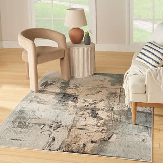Nourison Home - Washable Decor Blue Area Rug WSD09