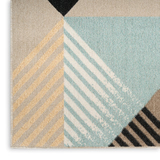 Nourison Home - Washable Decor Blue/Multi Area Rug WSD10