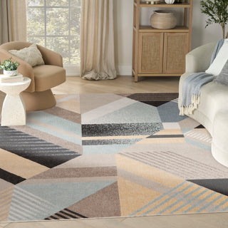 Nourison Home - Washable Decor Blue/Multi Area Rug WSD10