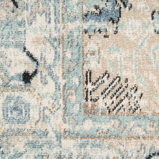 Nourison Home - Washable Decor Taupe/Blue Area Rug WSD12