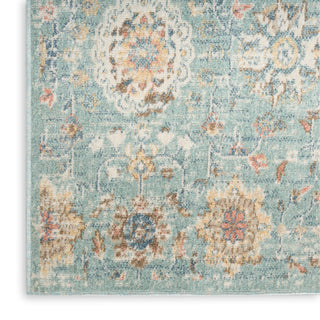 The Rug Corner Nourison Home Washable Decor WSD14 BLUE Area Rugs  