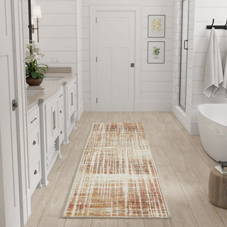 Nourison Home - Washable Decor Beige Area Rug WSD07