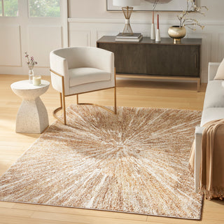 Nourison Home - Ambiance Ivory/Gold Area Rug AMI01