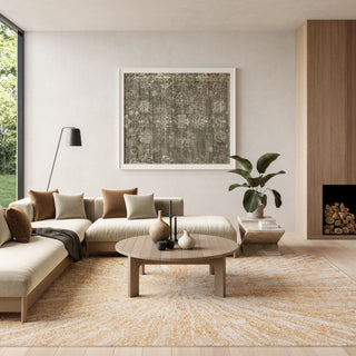 Nourison Home - Ambiance Ivory/Gold Area Rug AMI01