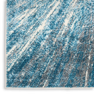 The Rug Corner Nourison Home Ambiance AMI01 BLSIL Area Rugs  