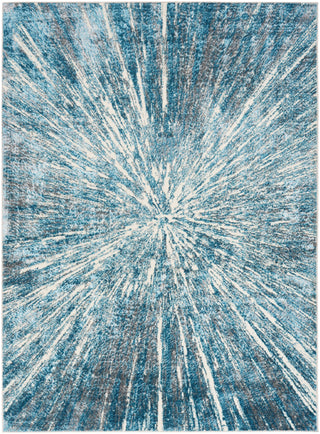 The Rug Corner Nourison Home Ambiance AMI01 BLSIL Area Rugs  