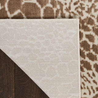 The Rug Corner Nourison Home Nourison Home - Desire Camel/Silver Area Rug DSR08  