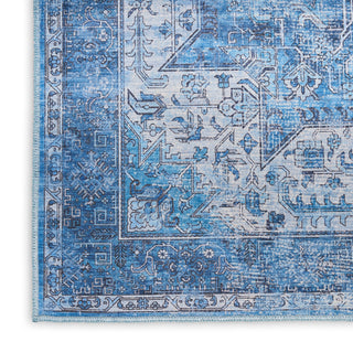 The Rug Corner Nourison Home Nourison Home - Nourison Washables Blue Area Rug NWB15  