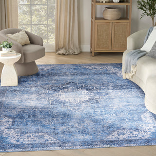 The Rug Corner Nourison Home Nourison Home - Nourison Washables Blue Area Rug NWB15  