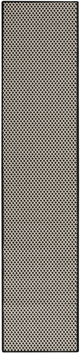 The Rug Corner Nourison Home Nourison Home - Courtyard Black/White Area Rug COU01  