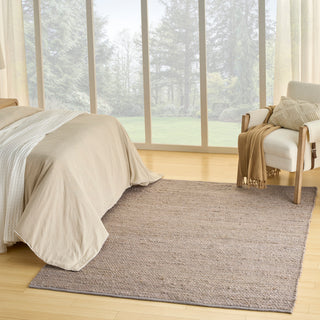 The Rug Corner Nourison Home Natural Jute NJT01 GREY Area Rugs  