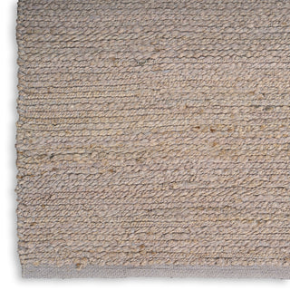 The Rug Corner Nourison Home Natural Jute NJT01 GREY Area Rugs  