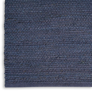 The Rug Corner Nourison Home Nourison Home - Natural Jute Navy Area Rug NJT01  