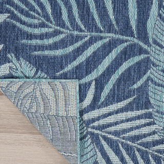 The Rug Corner Nourison Home Garden Oasis GOA02 NAVY Area Rugs  