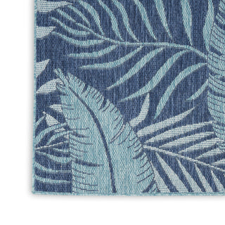 The Rug Corner Nourison Home Garden Oasis GOA02 NAVY Area Rugs  