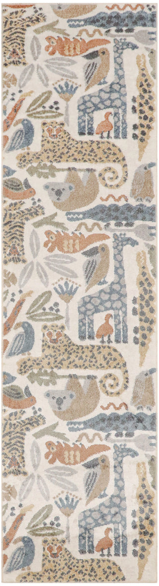 The Rug Corner Nourison Home Astra Machine Washable ASW01 IVORY Area Rugs  