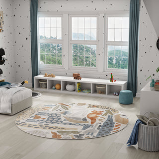 The Rug Corner Nourison Home Astra Machine Washable ASW01 IVORY Area Rugs  