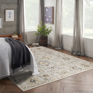 The Rug Corner Nourison Home Oushak Home OUS01 GREY Area Rugs  