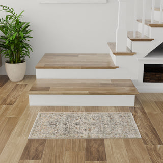 The Rug Corner Nourison Home Oushak Home OUS02 LTGRY Area Rugs  