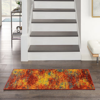 The Rug Corner Nourison Home Nourison Home - Nourison Essentials Flame Area Rug NRE06  