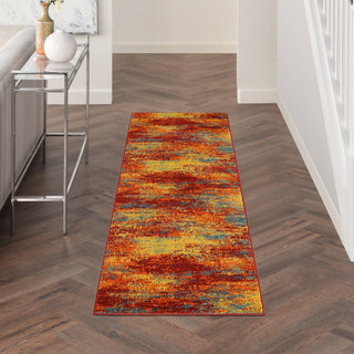 The Rug Corner Nourison Home Nourison Home - Nourison Essentials Flame Area Rug NRE06  