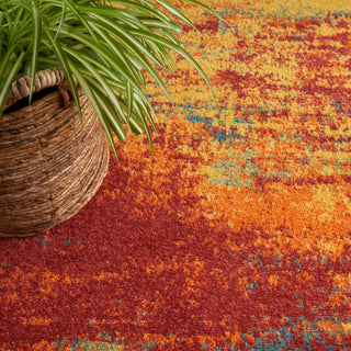 The Rug Corner Nourison Home Nourison Home - Nourison Essentials Flame Area Rug NRE06  