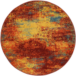 The Rug Corner Nourison Home Nourison Home - Nourison Essentials Flame Area Rug NRE06  