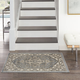 The Rug Corner Nourison Home Quarry QUA05 BLUE Area Rugs  