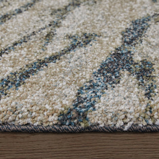 The Rug Corner Feizy Skyview Modern Abstract - Gray/Green/Ivory  