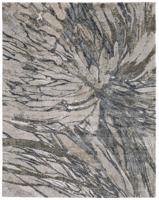 The Rug Corner Feizy Skyview Modern Abstract - Gray/Green/Ivory  