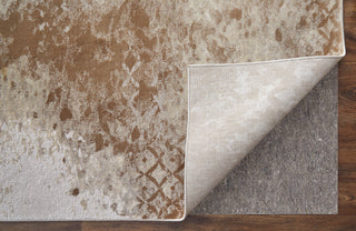 The Rug Corner Feizy Waldor Modern Watercolor - Brown/Tan/Ivory  Waldor Modern Watercolor - Brown/Tan/Ivory