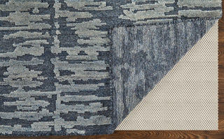 Berwyn Modern Abstract - Blue/Silver/Gray